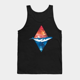 Space Time Whale Tank Top